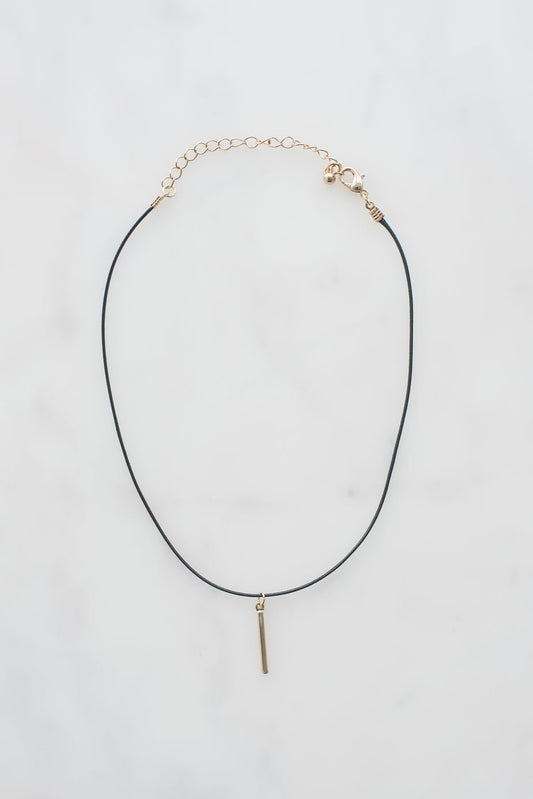 Choker with Gold Pendant Necklace choker-with-gold-pendant_925x_dbe7578e-aad8-4ff9-b542-5837b8140c5e 2