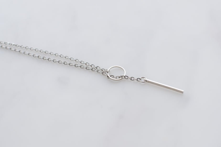 Silver Threader Necklace Necklace threader-necklace-closeup_925x_1dcd5aa8-3051-43f8-bd20-b4092d113a71 2